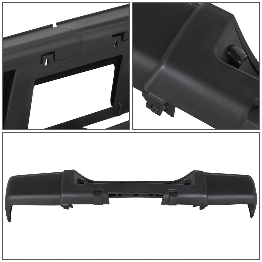 Rear Bumper w/o Parking Sensor Holes  07-13 Chevy/GMC Silverado Sierra 1500