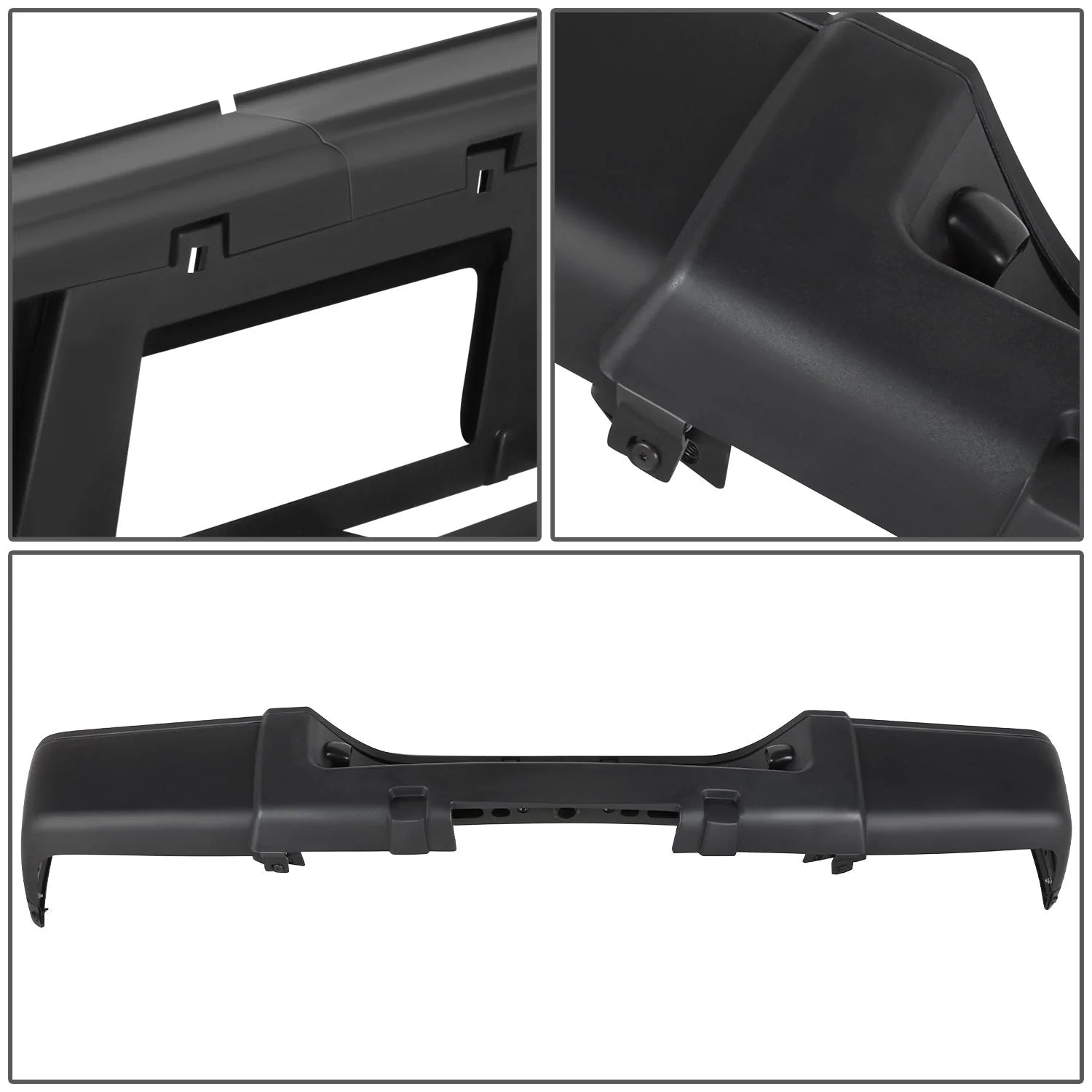 Rear Bumper w/o Parking Sensor Holes  07-13 Chevy/GMC Silverado Sierra 1500