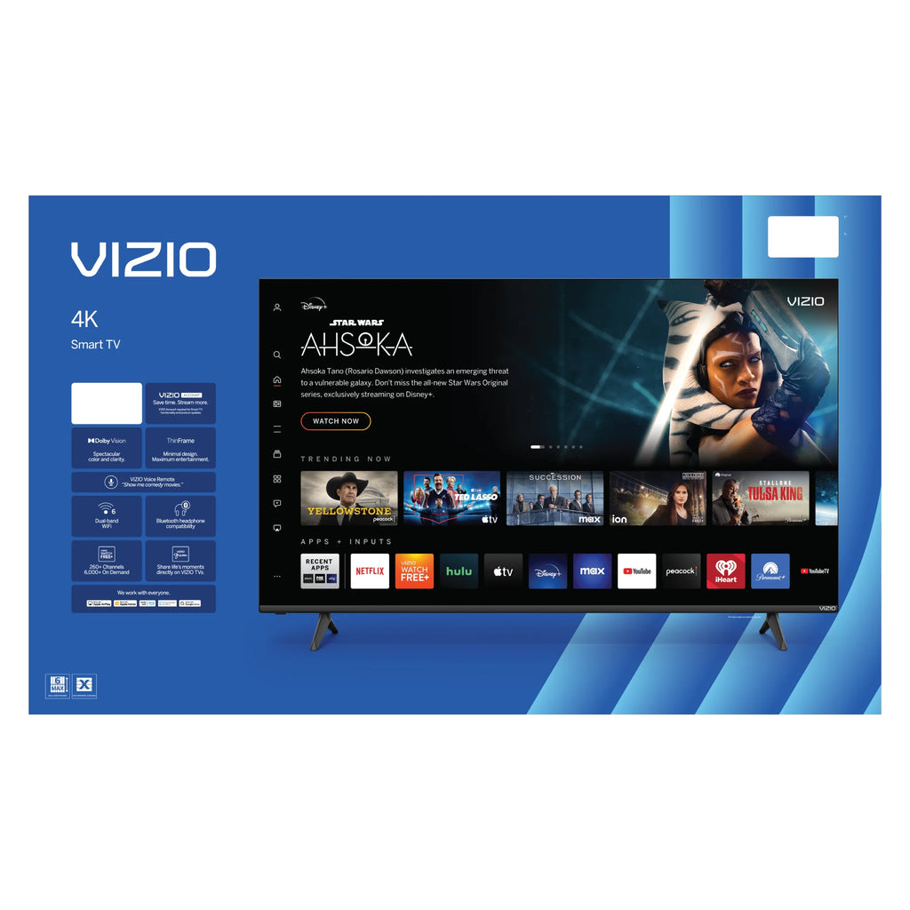 2026 VIZIO 50" Class 4K UHD LED HDR Smart TV (V4K50M-08)