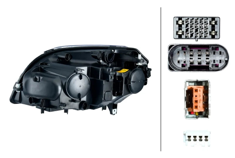 Headlight Assembly 09-11 Mercedes-Benz GLK280