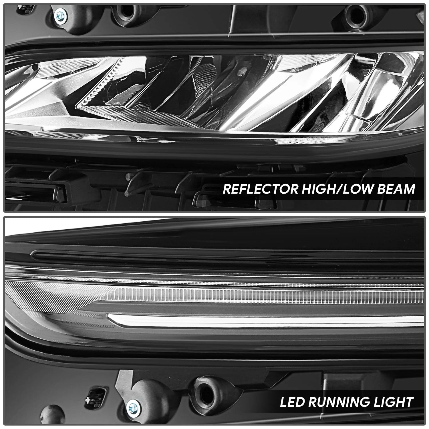 Factory Style Left Side Headlight22-24 Chevy Equinox