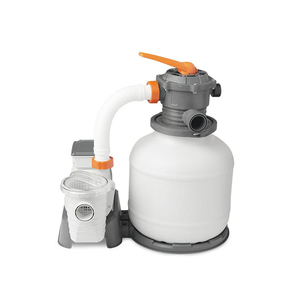2026 BestWay Flowclear 2000 Gallon Large Above Ground Pool Sand Filter Pump(Open Box)💝 Last Day For Clearance