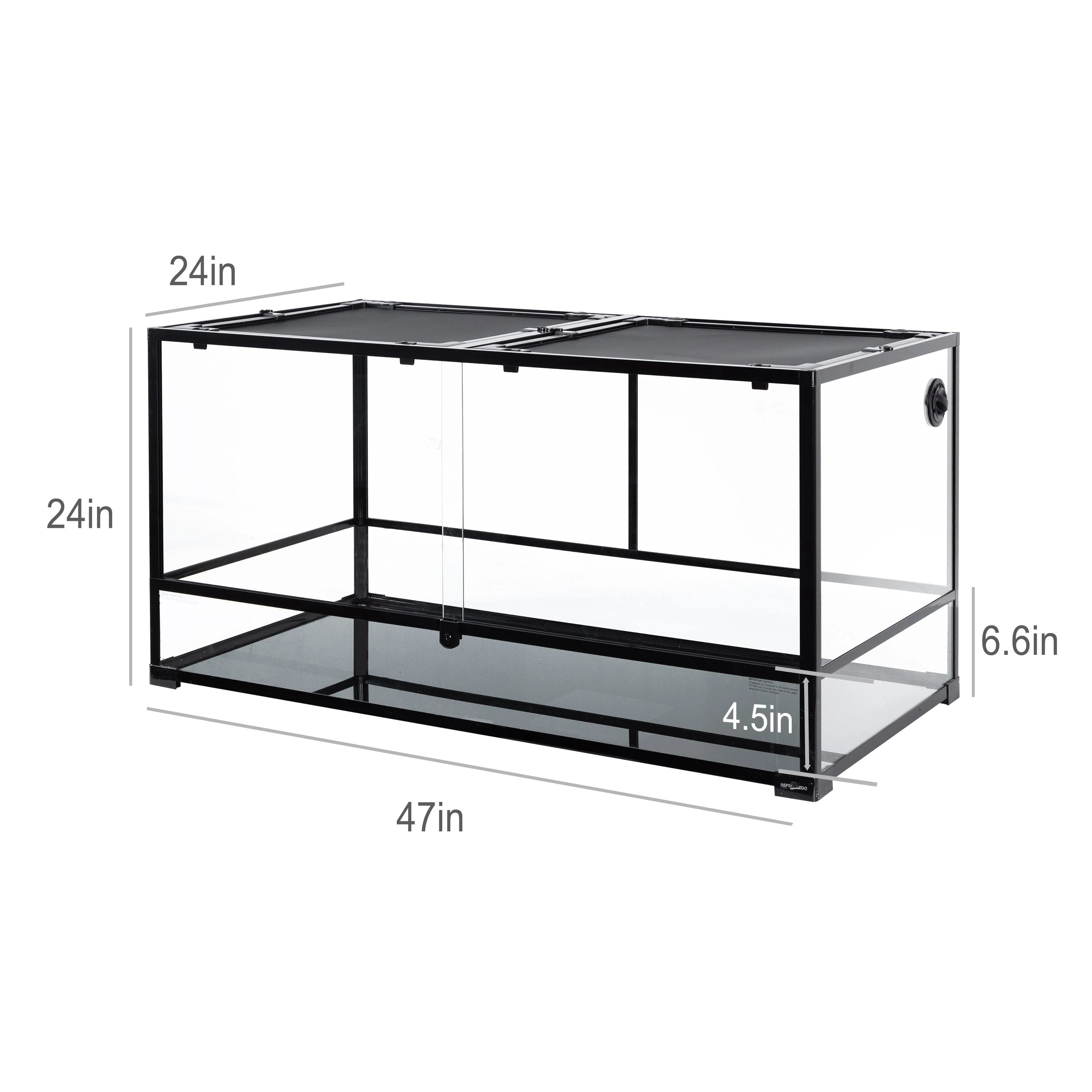 2026 REPTIZOO 120-Gallon Extra Large Reptile Terrarium