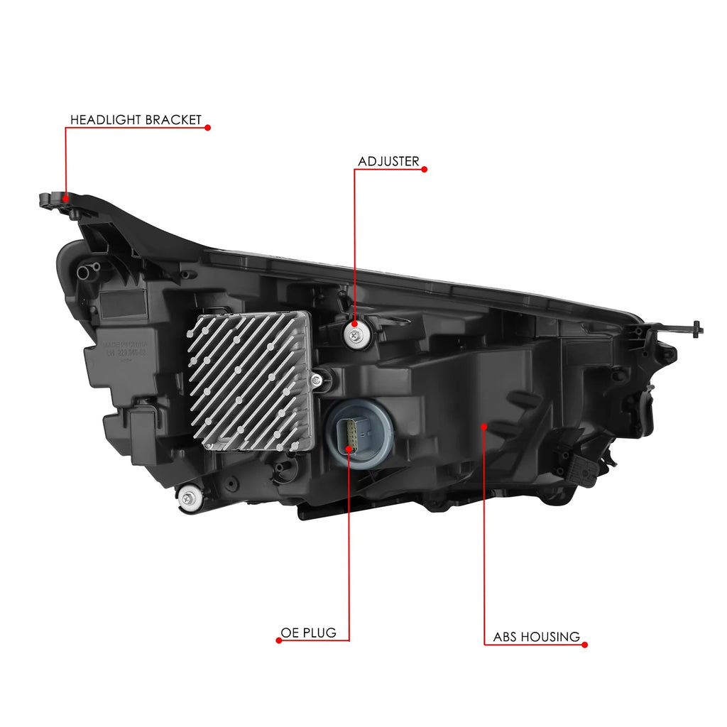 Factory Style Left Side Headlight22-24 Chevy Equinox