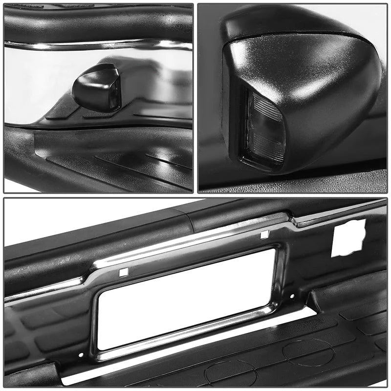 Rear Step Bumper w/o Parking Sensor Holes 01-07 Chevy Silverado GMC Sierra 2500HD 3500