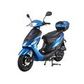 2026 50cc gasoline scooter with road approval Tao Tao ATM 50-A1 – Blue
