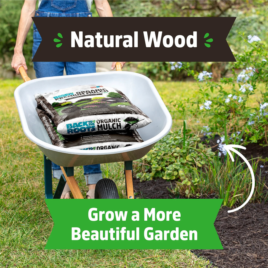 2026 Organic Bark Bagged Mulch (10 1cu. ft. Bags)