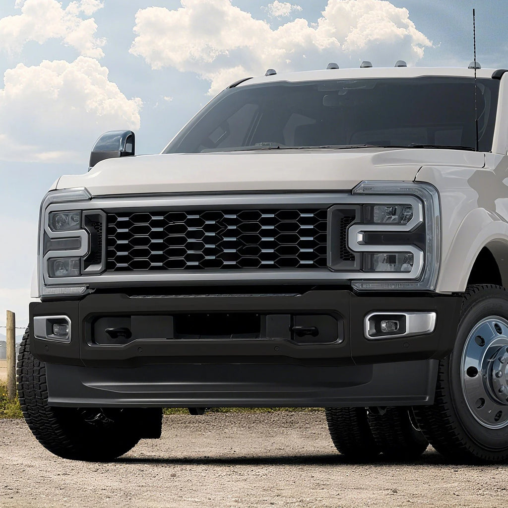 Modular Style Front Bumper w/ Parking Sensor Holes 23-26 Ford F-250 F-350 Super Duty