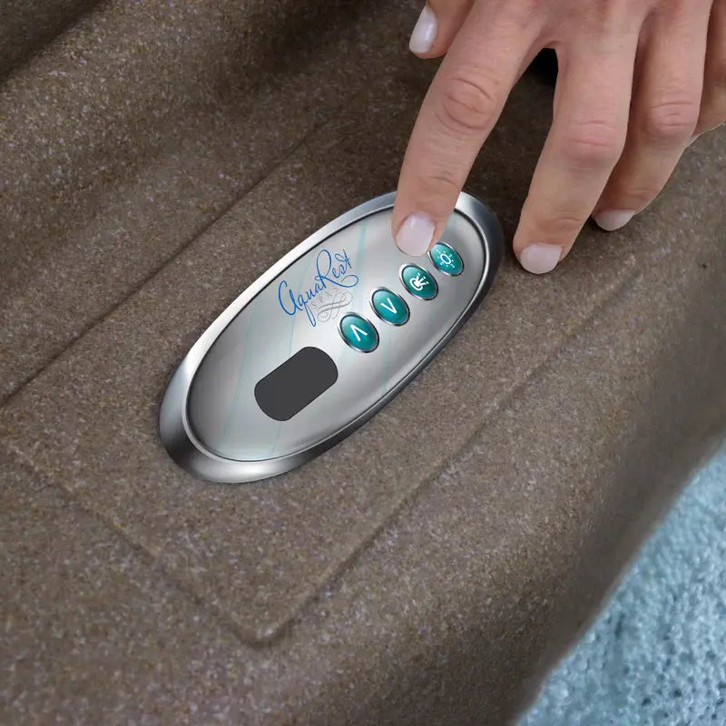 2026 Aquarest Spas,Jet Square Plug And Play Hot Tub with Ozonator