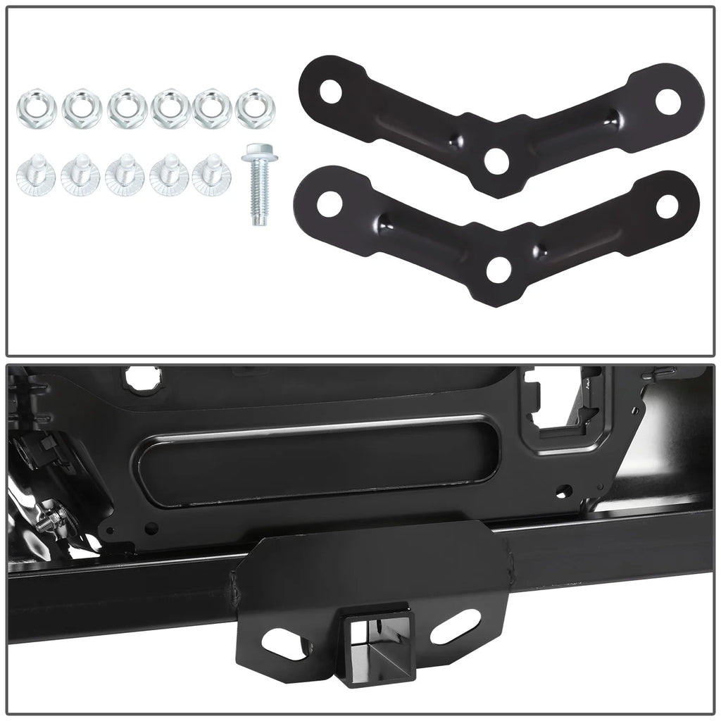 Rear Step Bumper w/Sensor Holes, Towing Pkg  15-20 Ford F-150