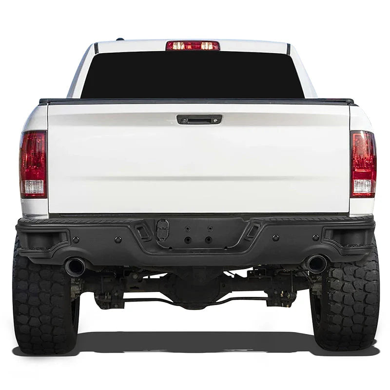 Rear Bumper (w/Dual Exhaust & Parking Sensor Holes) 11-18 Ram 1500, 19-23 1500 Classic