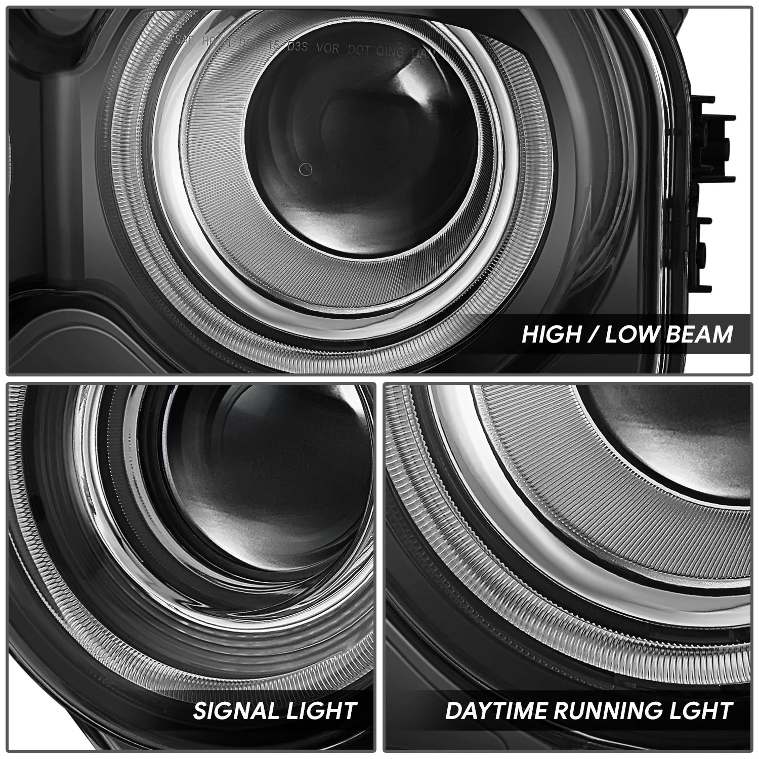 Factory Style Left Side Headlight15-23 Dodge Challenger