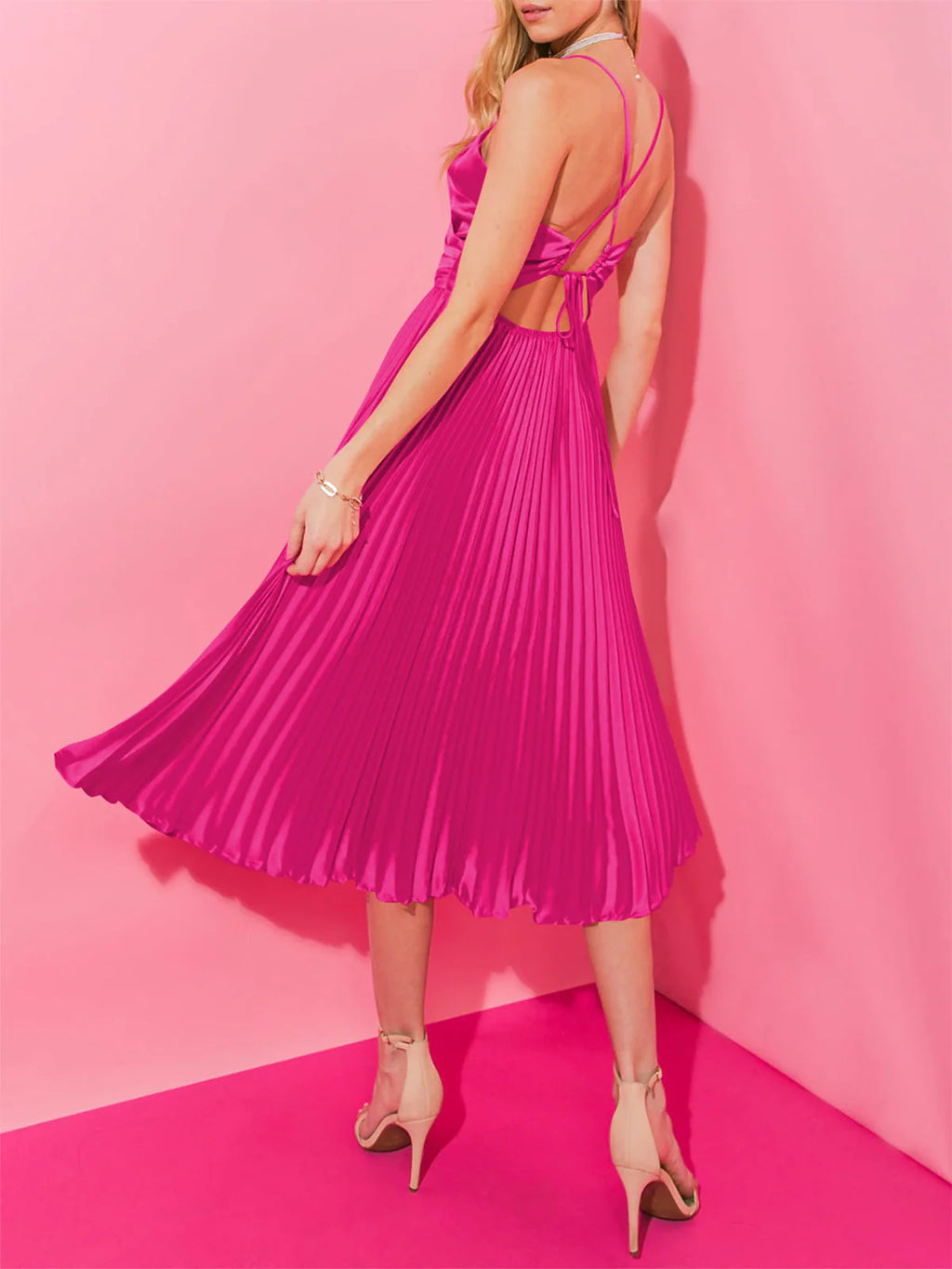 2026 Satin Sexy Gown Dress