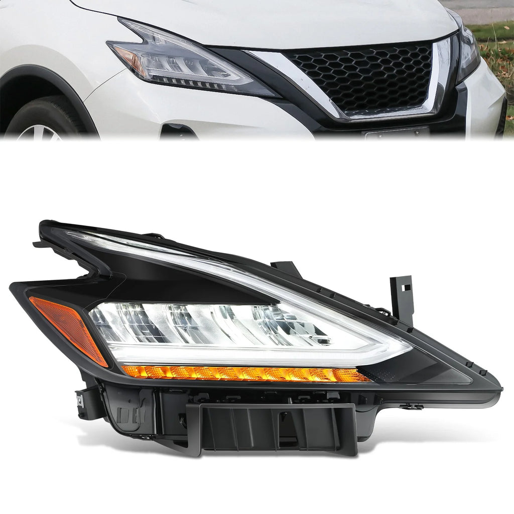 Factory Style Right Side Headlight19-21 Nissan Murano