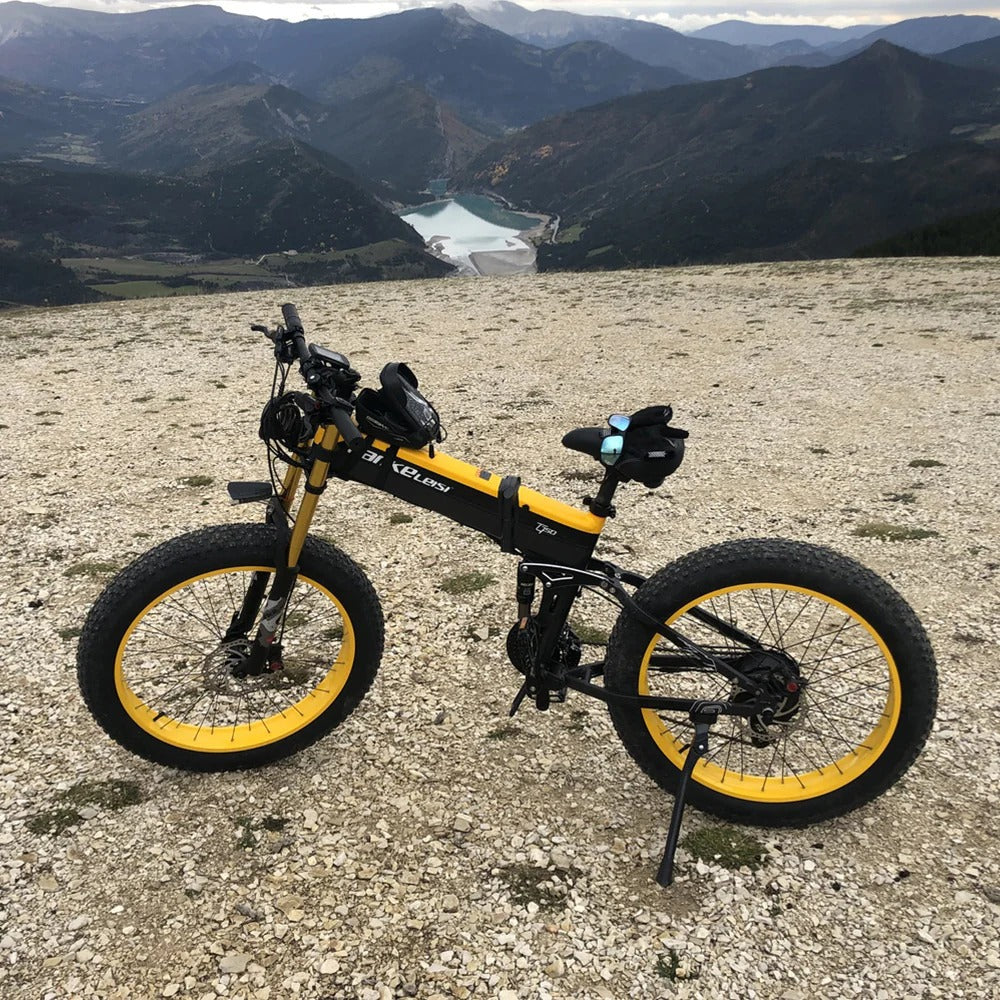 2026 Lankeleisi XT750 Plus 1000W 26" Fatbike Dual Crown Fork Foldable E-Mountain Bike 17.5Ah