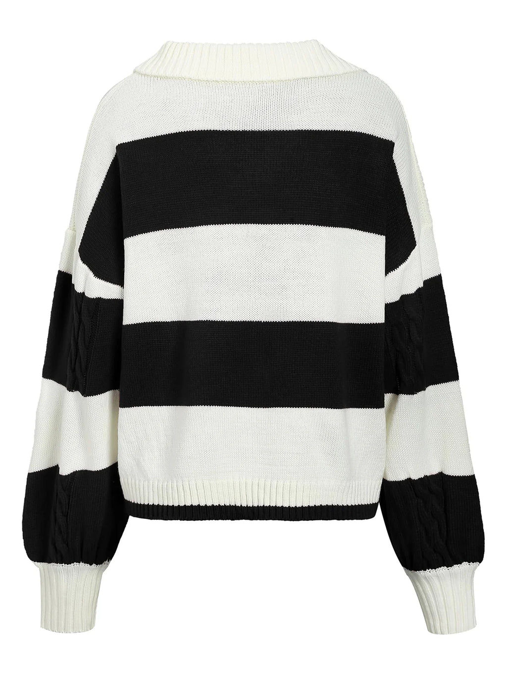 2026 Striped Long-Sleeve Jumper