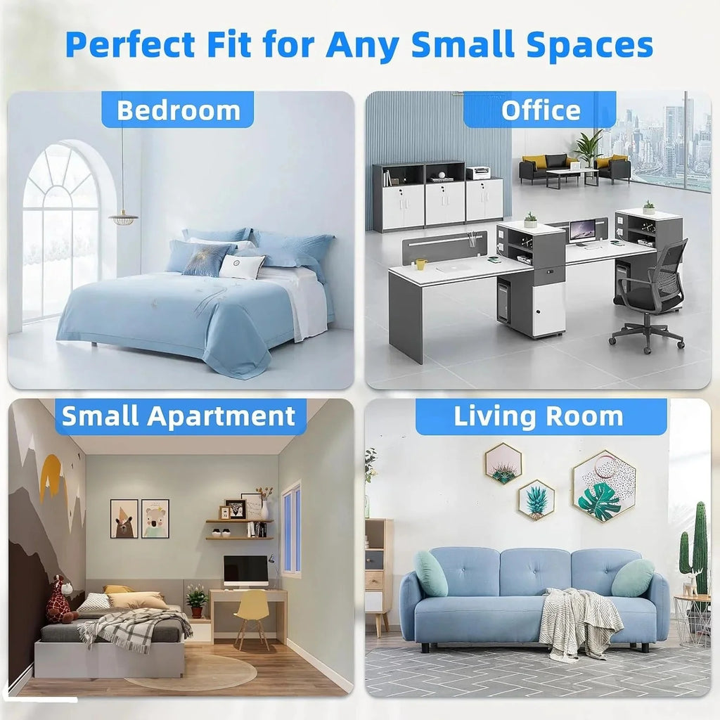 2026 Antarctic Star 12,000 BTU U-shaped window air conditioner, cools rooms up to 550 square feet with 6 modes, 24-hour timer, ultra-quiet window air conditioner