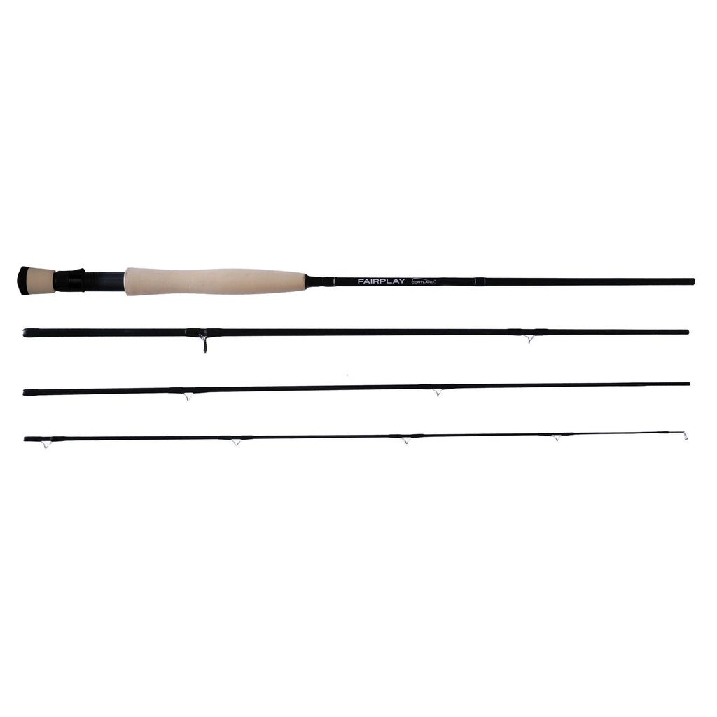 2026 Cortland Fairplay 8' Fly Fishing Combo, 5/6 Weight, 4 Piece, 607637