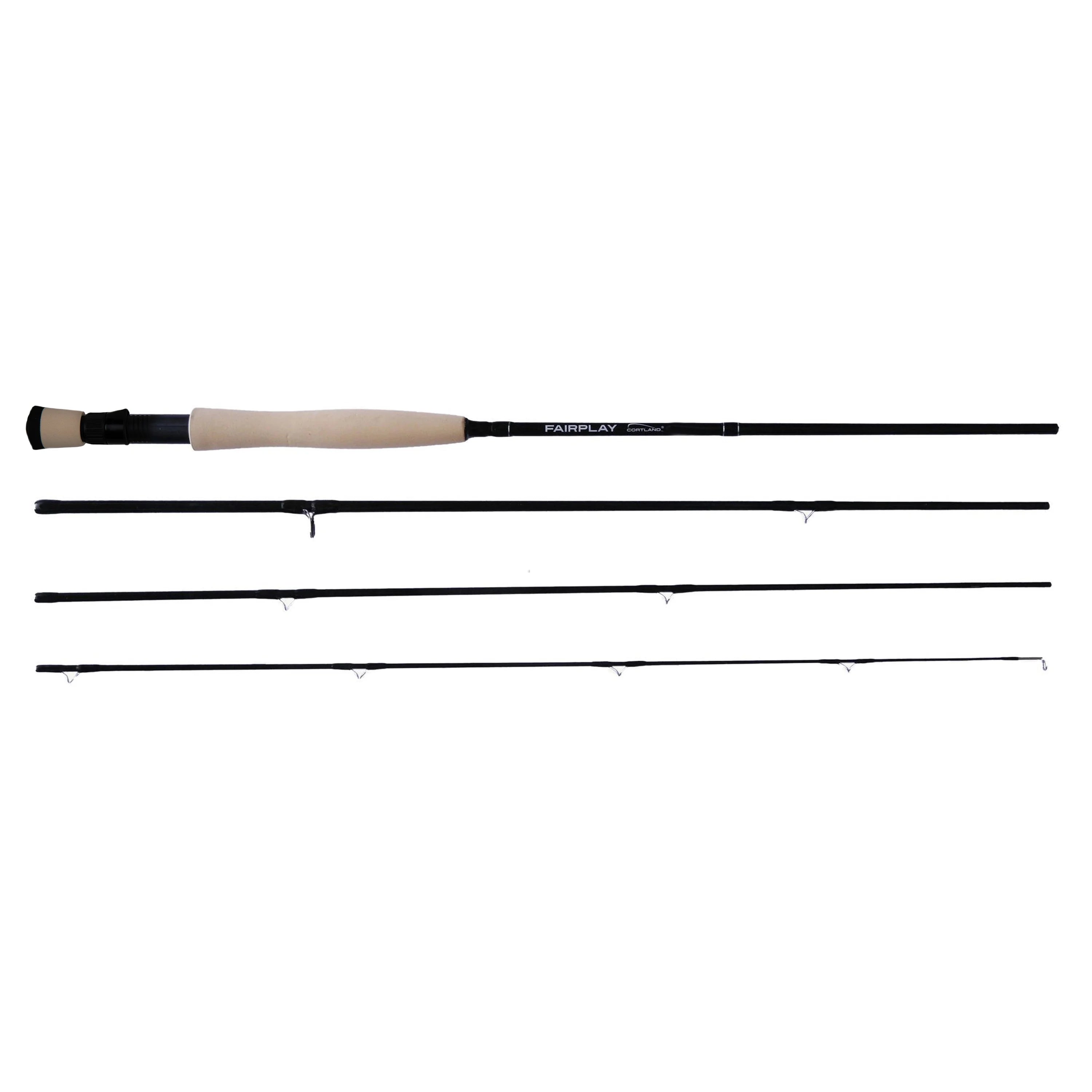2026 Cortland Fairplay 8' Fly Fishing Combo, 5/6 Weight, 4 Piece, 607637