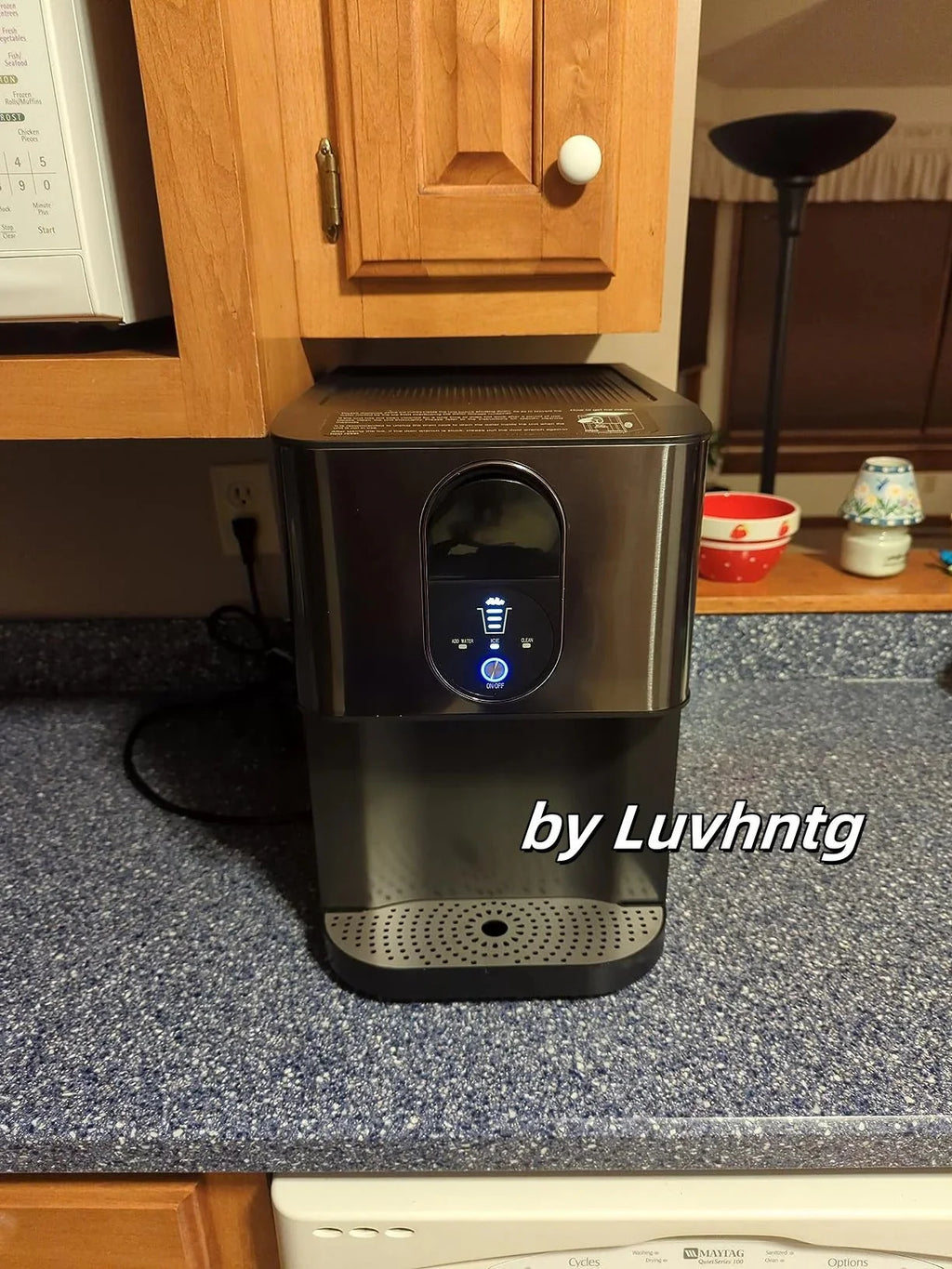 2026 44lbs/24H Nugget Ice Maker Countertop Dispenser