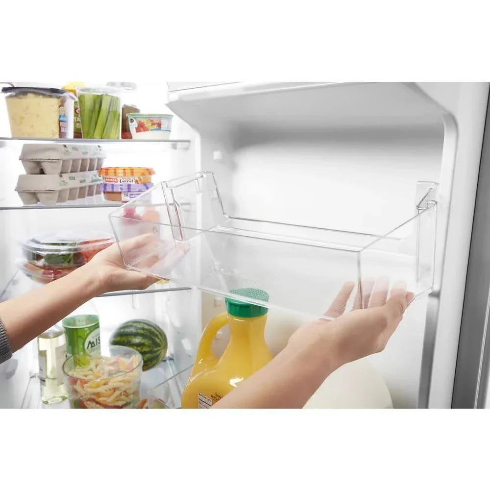 2026 36-inch wide side-by-side refrigerator – 24 cubic feet stainless steel