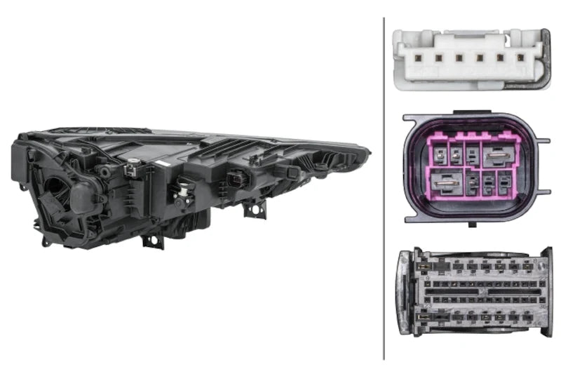 Headlight Assembly 19-22 Audi Q8