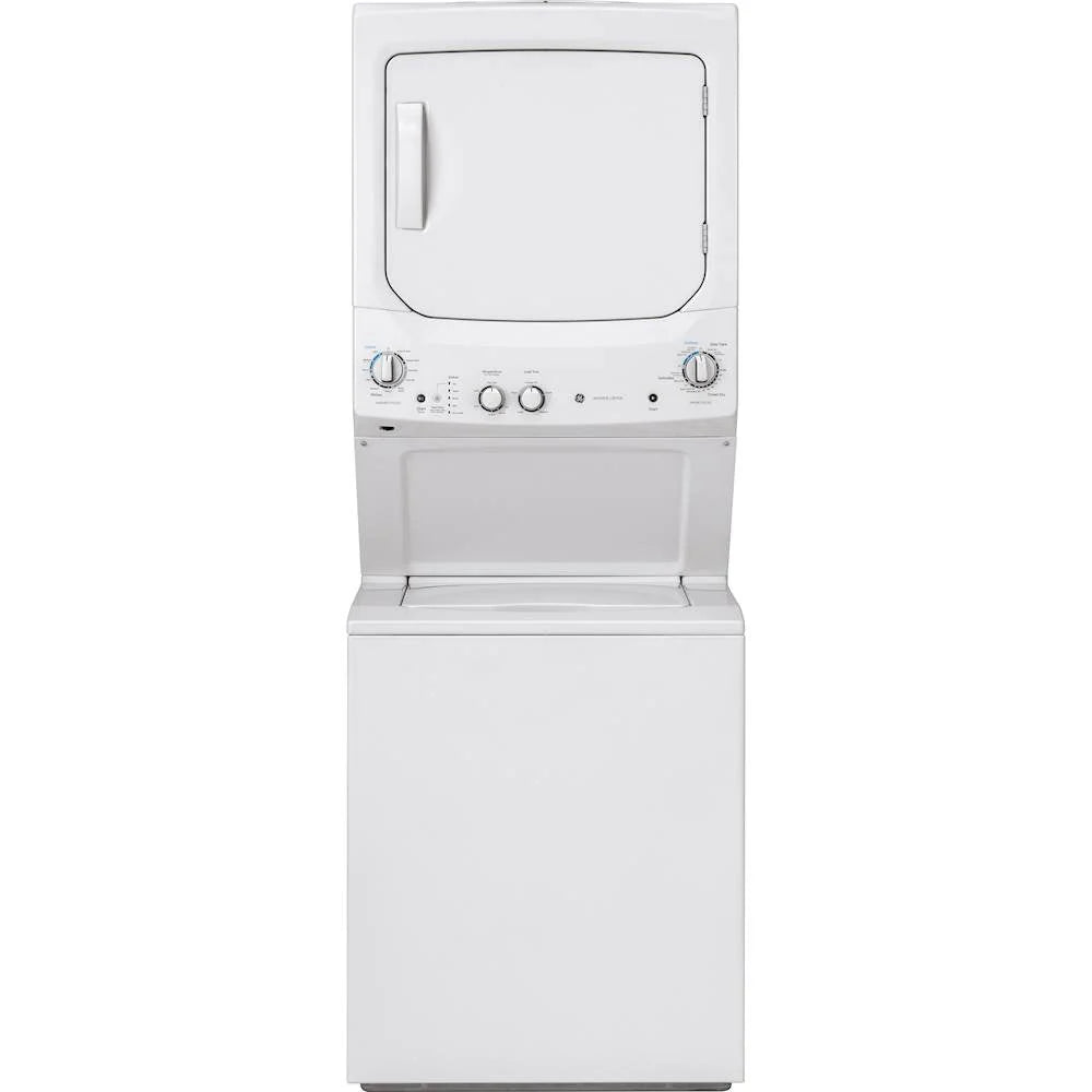 2026 Laundry Center 2025 with 3.8 cubic foot (approx. 108 liters) top-loading washing machine and 5.9 cubic foot (approx. 167 liters) electric dryer – White