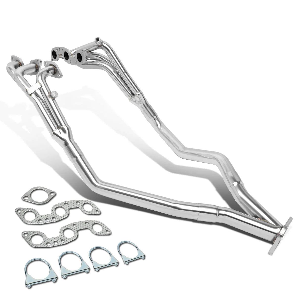 84-89 Nissan 300ZX VG30E 3.0L SOHC Non Turbo Tri-Y Shorty Exhaust Header - Stainless Steel