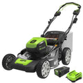 2026 80V Battery-Powered Lawn Mower, 53 cm (21 inch), Self-Propelled, Brushless | Greenworks