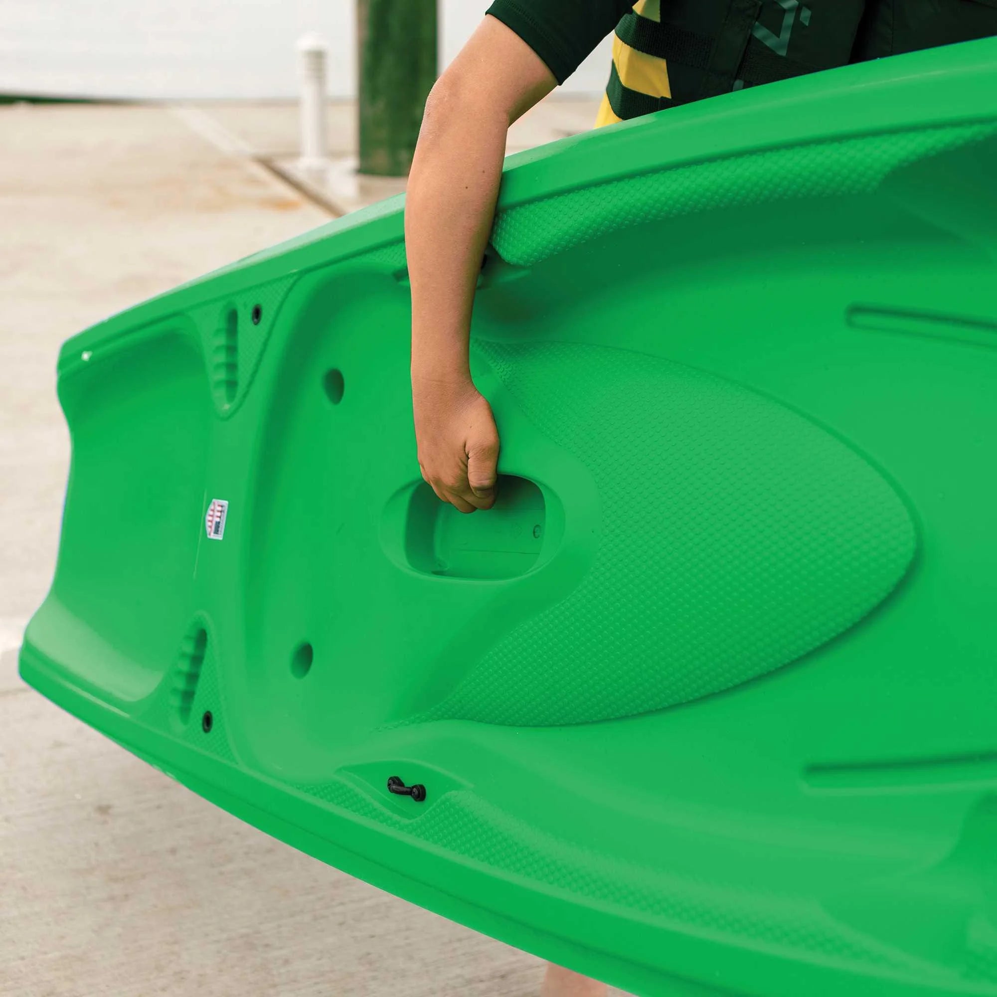 2026 Lifetime Recruit 6.5 ft Youth Sit-on-Top Kayak, Lime Green (90765)