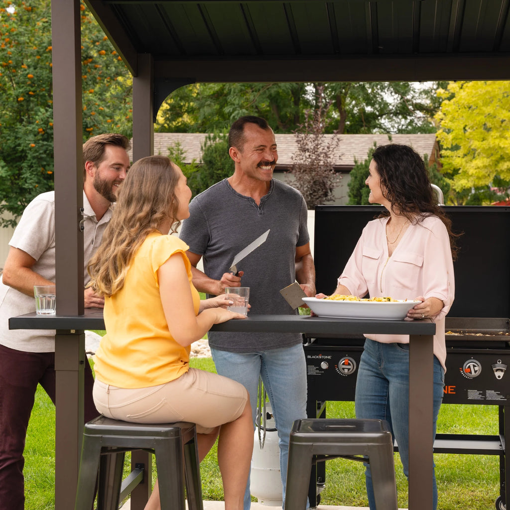 2026 Blackstone 5' x 8' Outdoor Griddle/Grill Pavilion Grill Gazebo