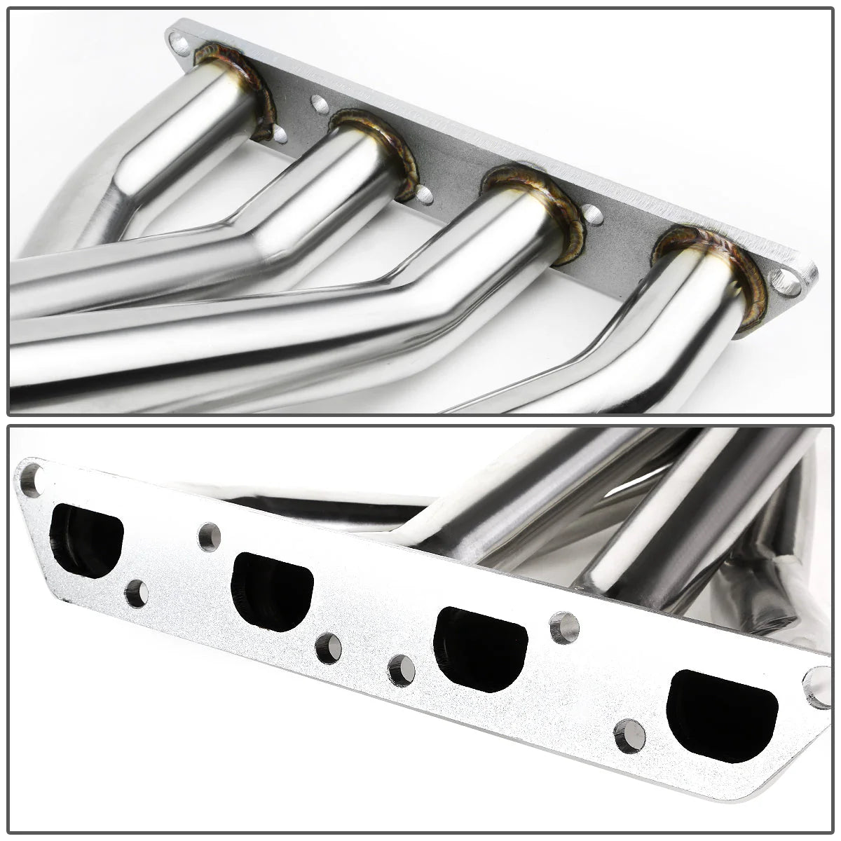 02-06 Mini Cooper 07-08 Convertible Non-Turbo Exhaust Header w/Cat Delete Pipe - Stainless Steel