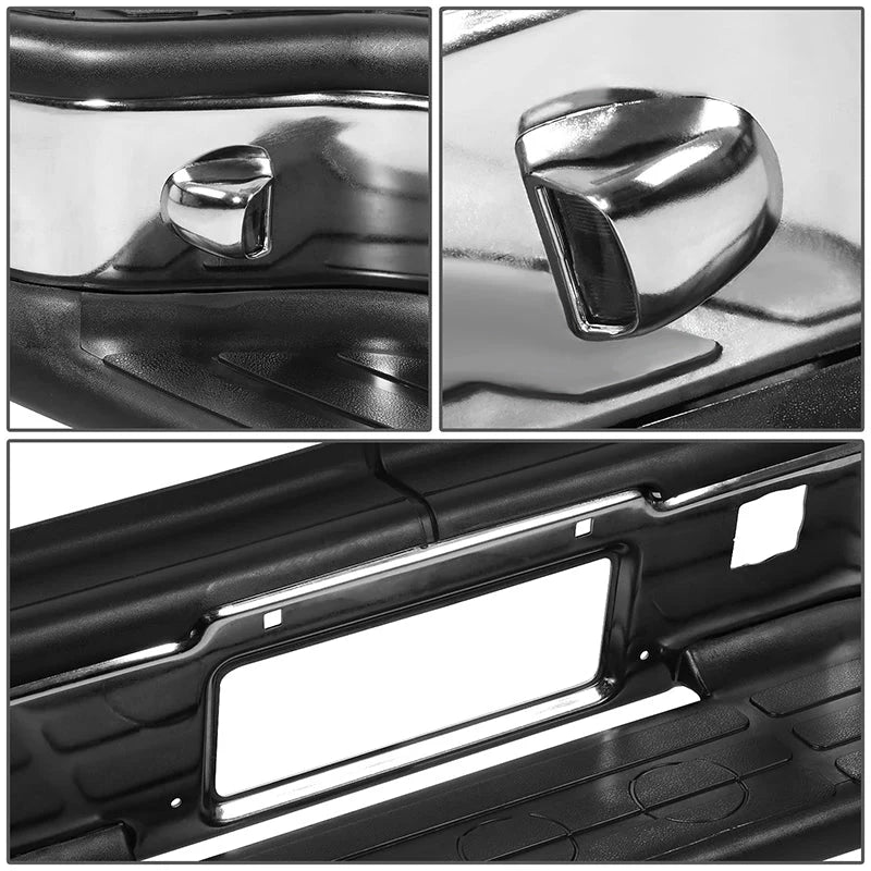 Rear Step Bumper+License Plate Lights  00-06 Chevy Suburban Tahoe GMC Yukon