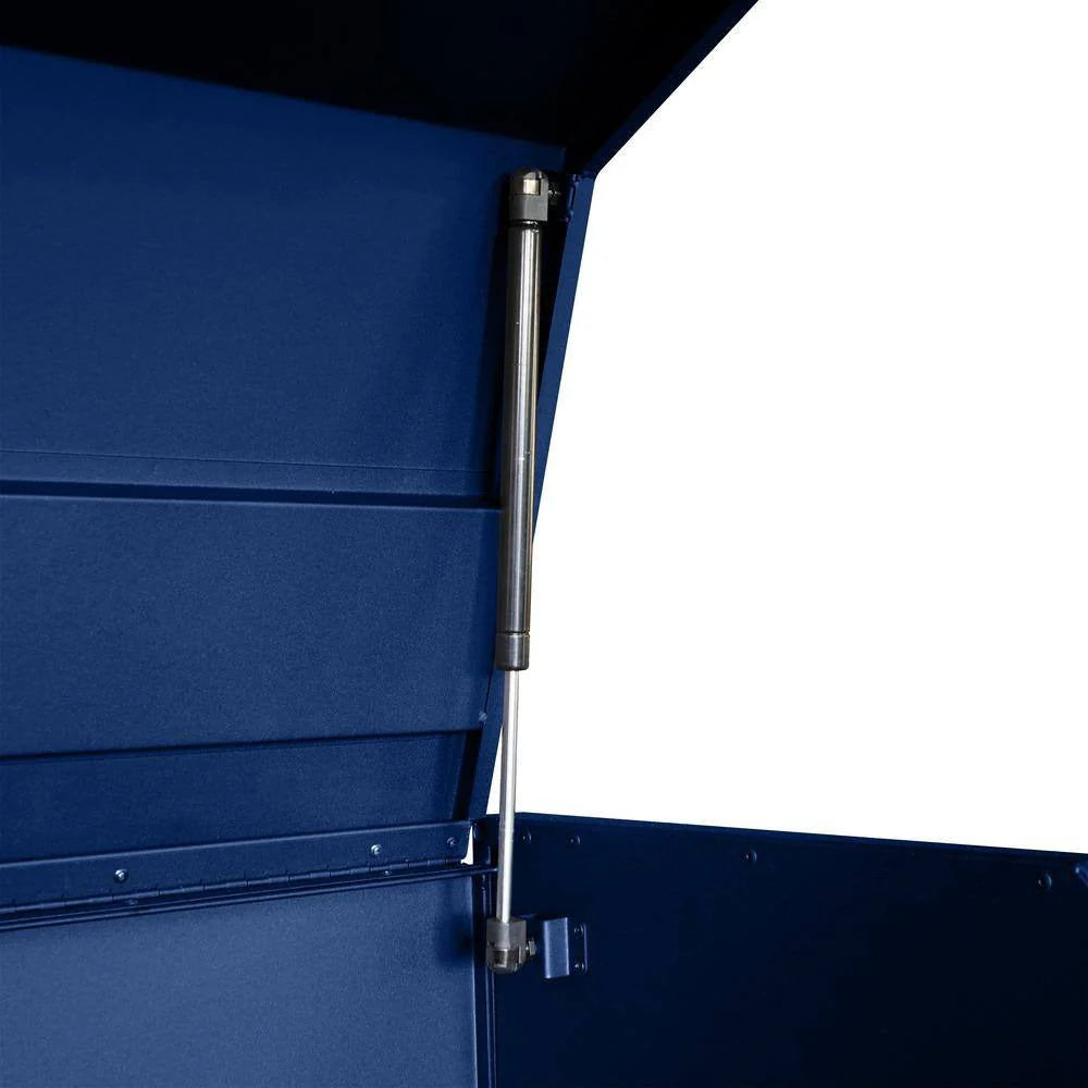 2026 2025 56 inch W x 22 inch D Heavy-duty combination tool trolley with 23 drawers and tool cabinet in matte blue