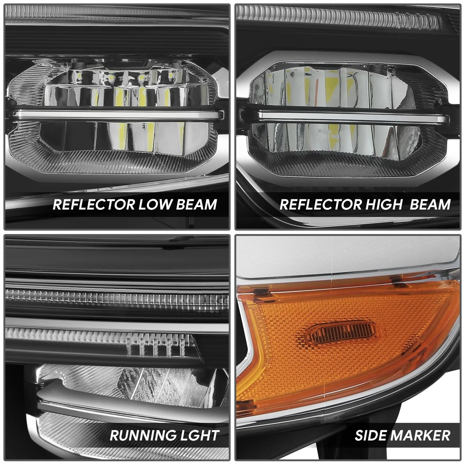 Factory Style Left Side Headlight20-24 Ford Explorer
