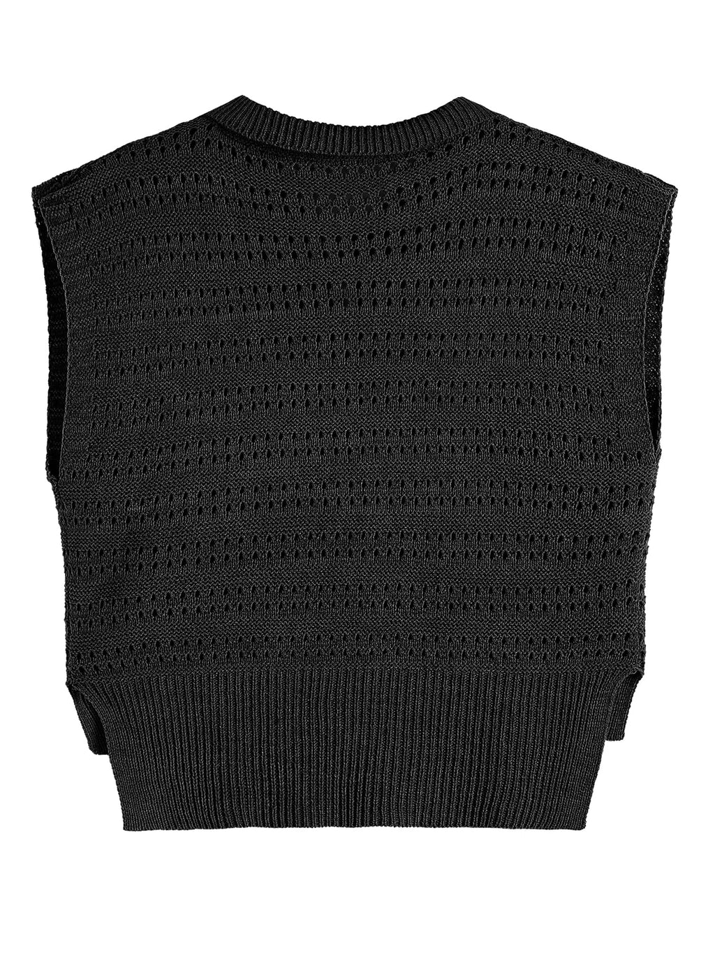 2026 Polo Sleeveless V-Neck Knit Sweater