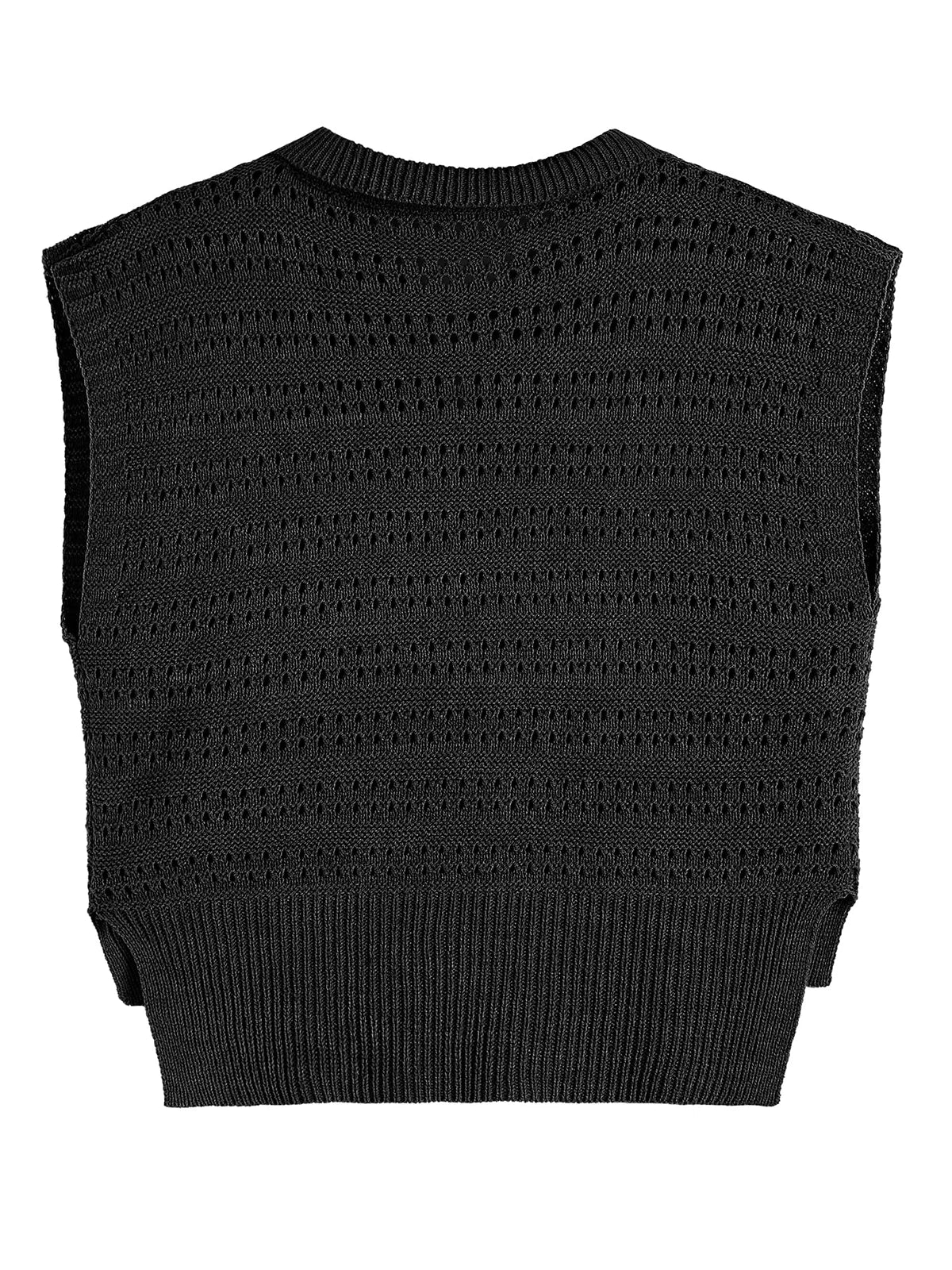 2026 Polo Sleeveless V-Neck Knit Sweater