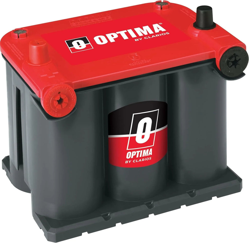 2026 OPTIMA RedTop AGM starter battery, 720 CCA, dual terminals