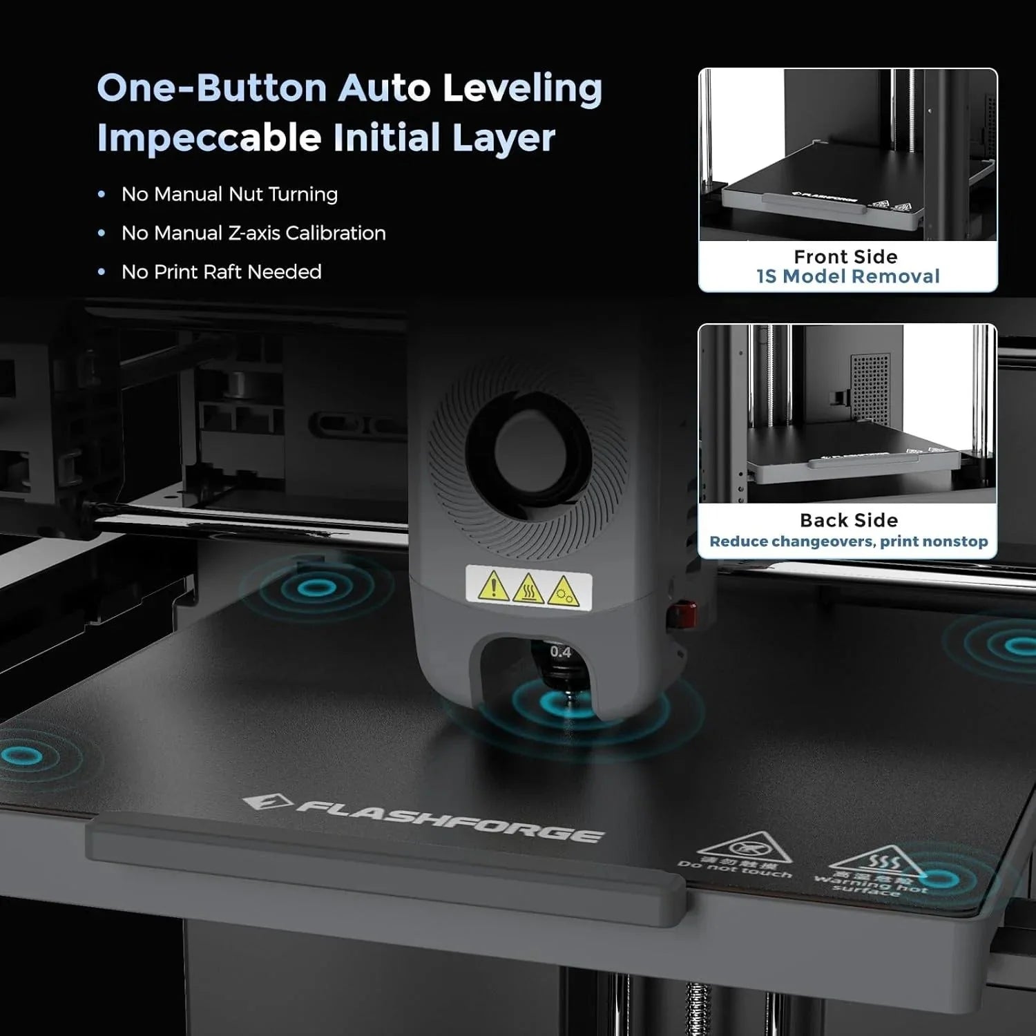 2026 Adventurer 5M 3D printer with fully automatic leveling