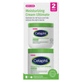 2026 Cetaphil Moisturizing Cream Ultimate with Prebiotic Aloe, Very Dry to Dry Sensitive Skin, 20 oz + 16 oz, 2-pack