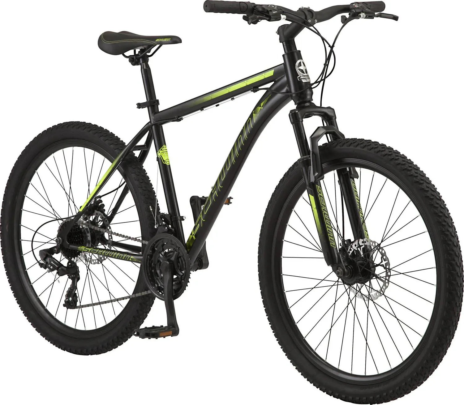 2026 Mountain bike. 26-inch wheels. 21 gears. Men's model. Black.