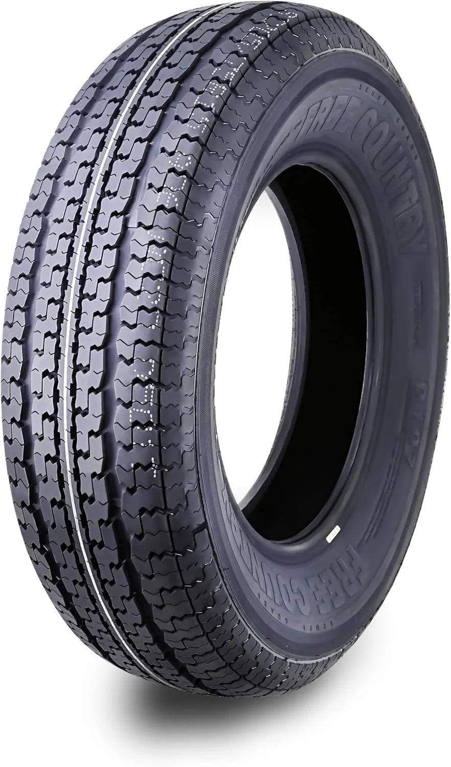 2026 Set of 4 heavy-duty trailer tires ST205/75R15 205 75 15 10-ply, load class E, steel-belted radial tires with abrasion protection