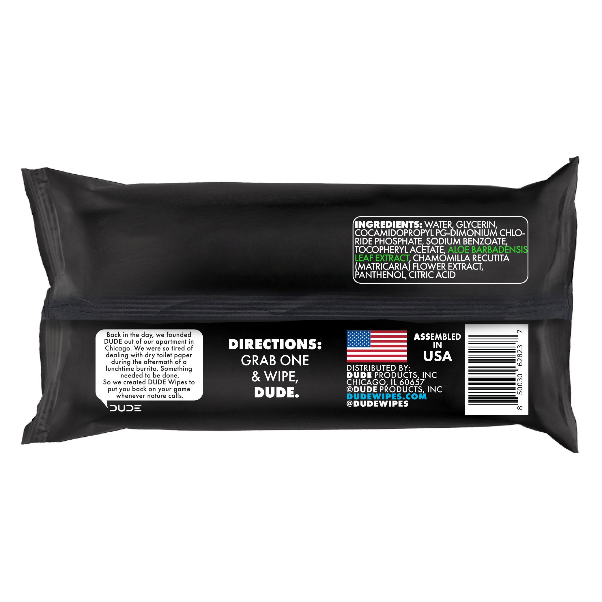 2026 DUDE Wipes Fragrance-Free + Moisturizing XL Flushable Wipes, 480 Wipes