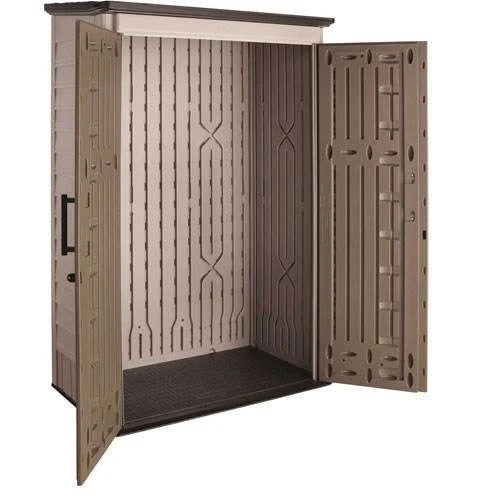 2026 Rubbermaid garden shed, model 2025, 52 cubic feet (approx. 1.47 m³), weatherproof, lockable doors