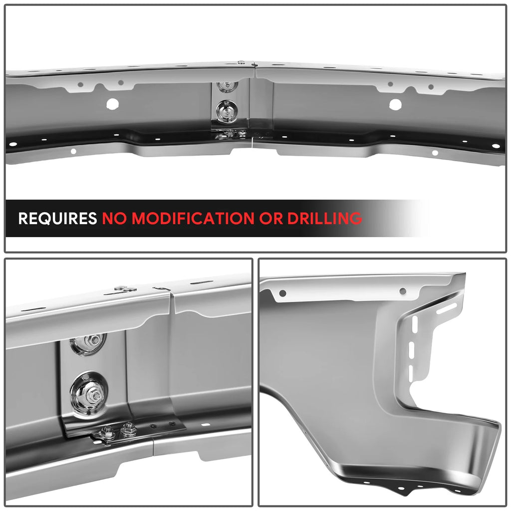 Modular Style Front Bumper w/ Parking Sensor Holes19-21 Chevy Silverado 1500, 2022 LTD