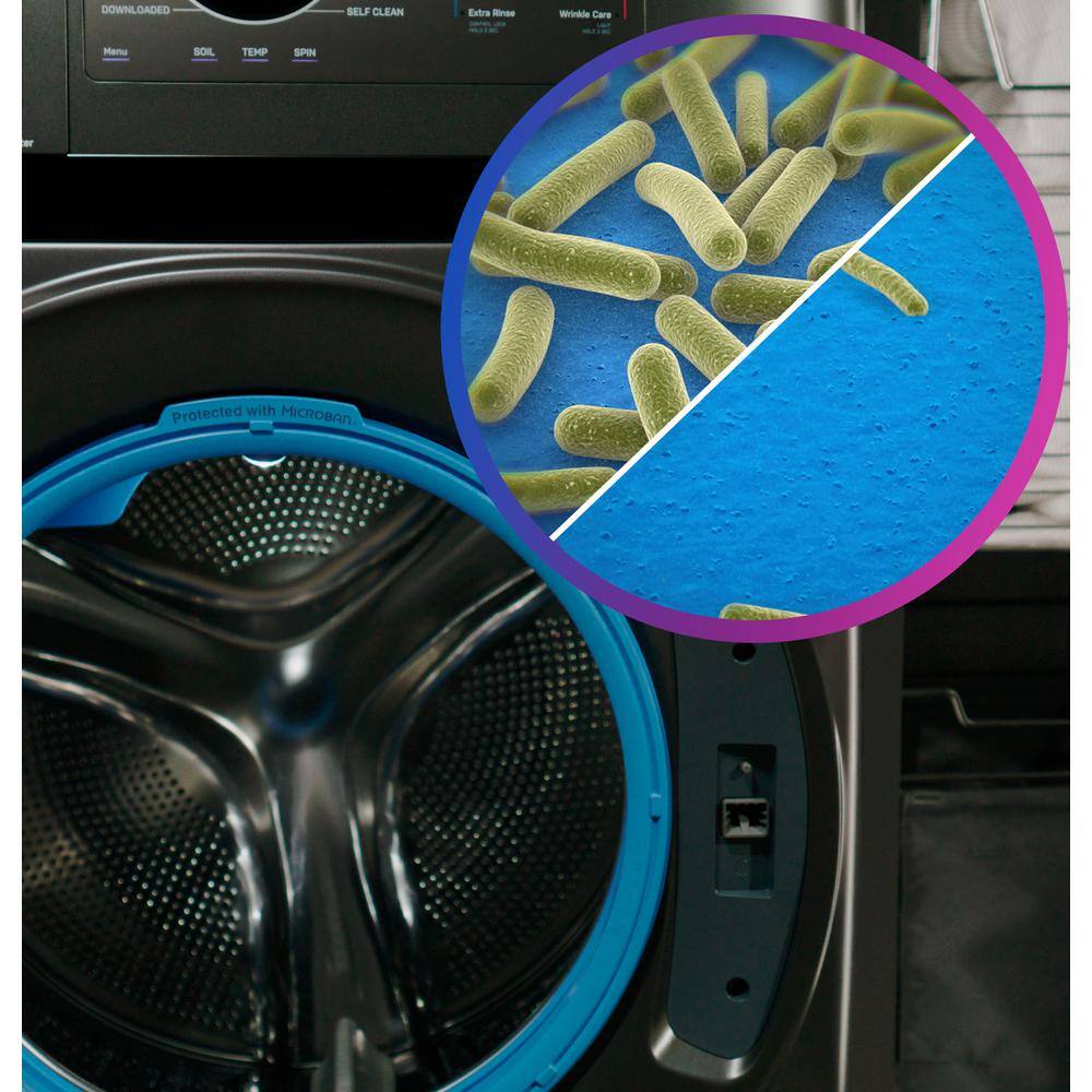 2026 GE Profile 4.8 cu. ft. UltraFast Combo Washer  Dryer with Ventless Heat Pump Technology in Carbon Graphite