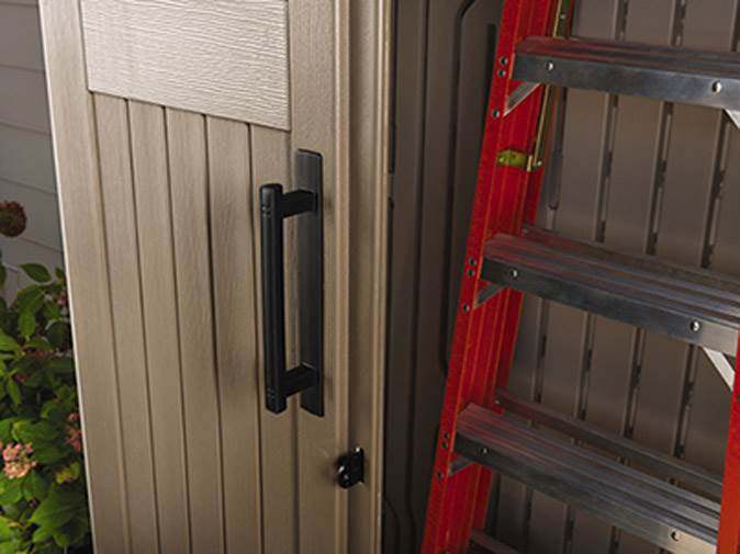 2026 Rubbermaid Outdoor Storage Shed, 52 Cu.Ft., Weather-Resistant, Lockable Doors