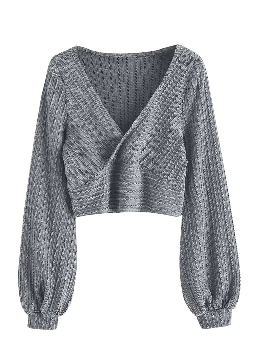 2026 Ribbed Knit Sweater