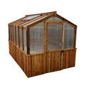 2026 2025 8 ft. x 12 ft. cedar wood greenhouse