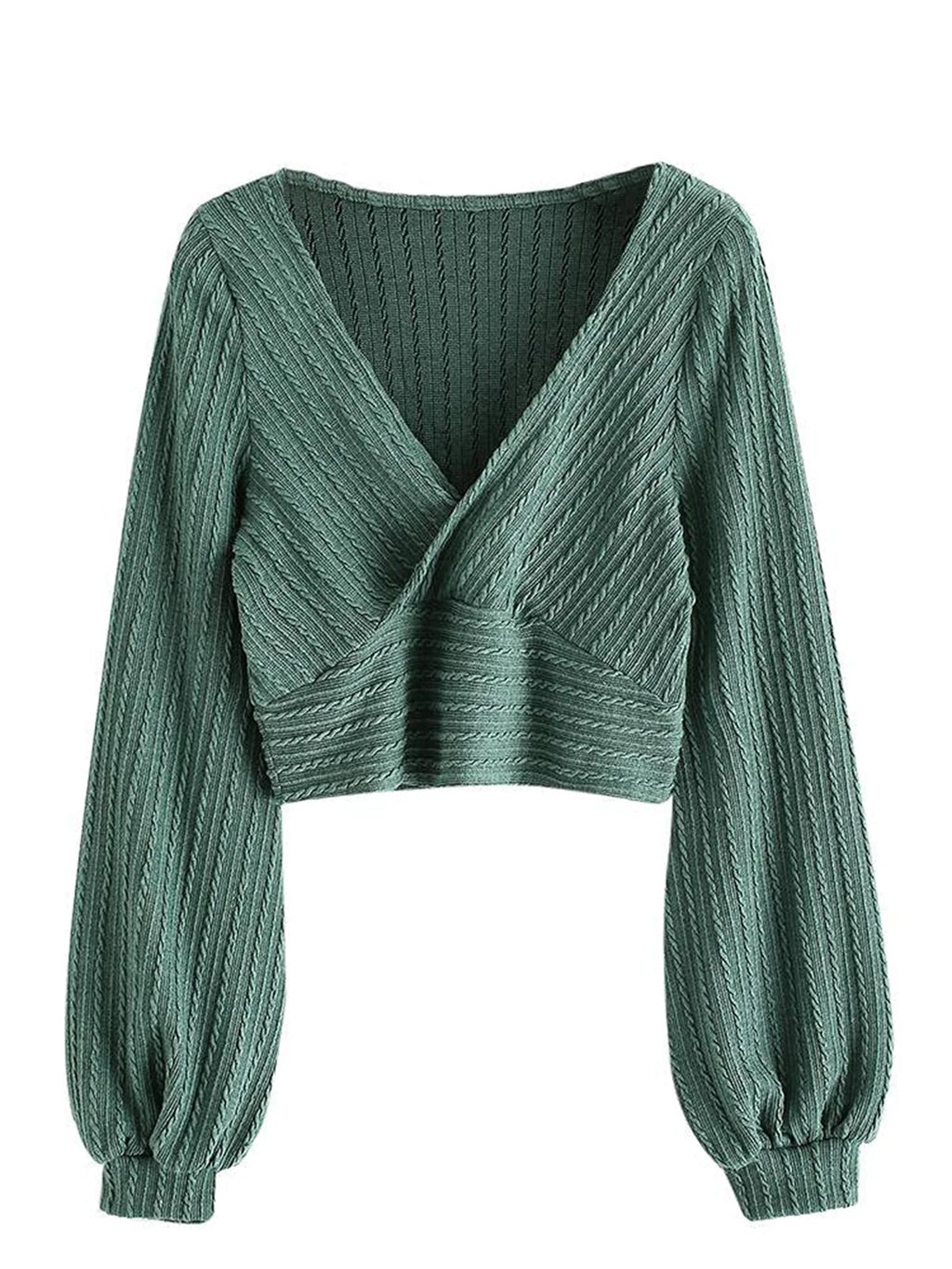 2026 Ribbed Knit Sweater